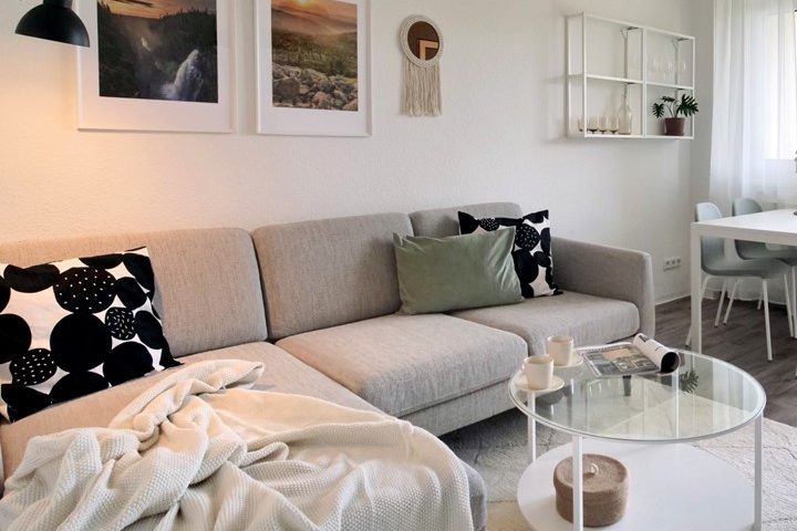 Musterwohnung der BWB mit IKEA Dresden